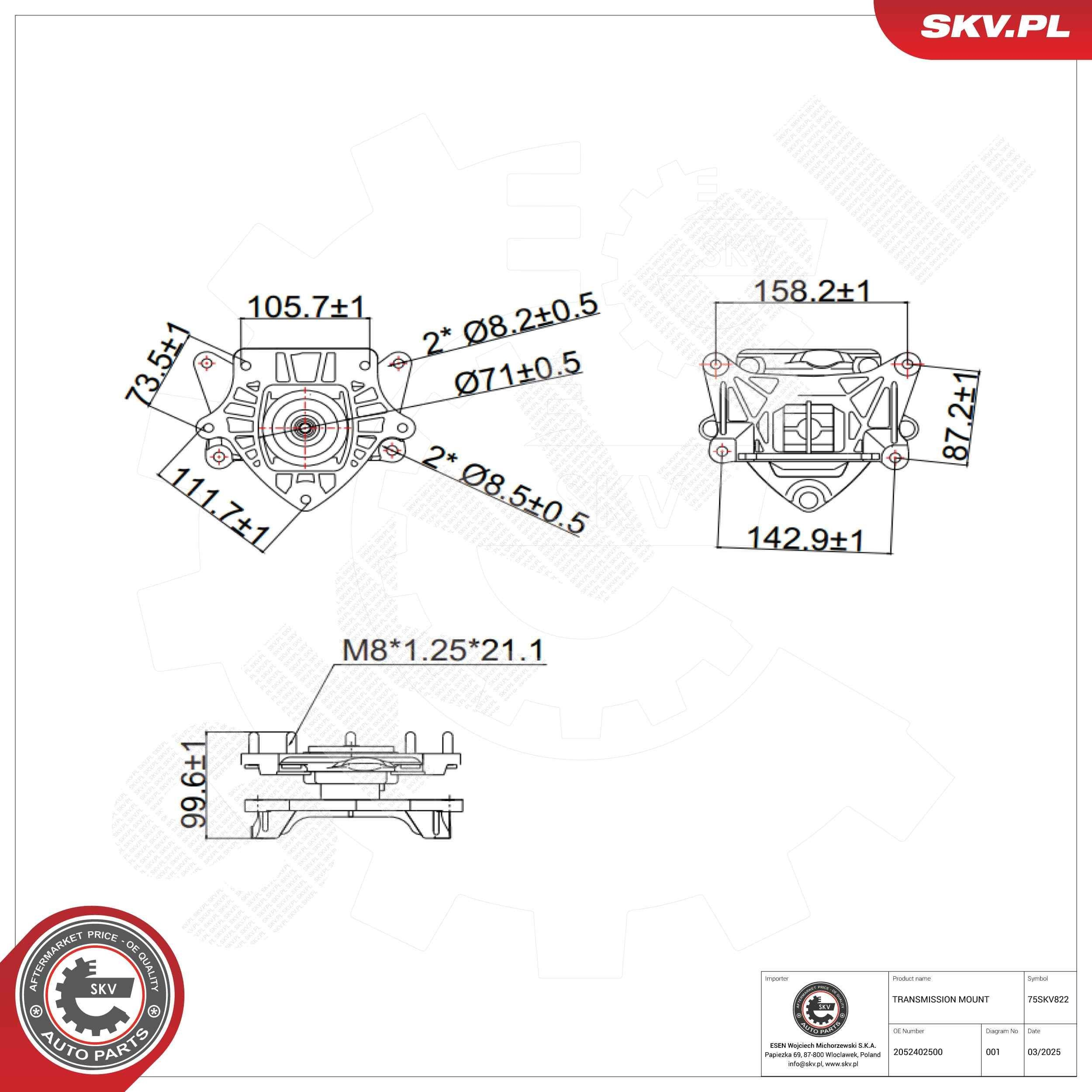 Comprar Soporte de caja de cambios GLC  C253